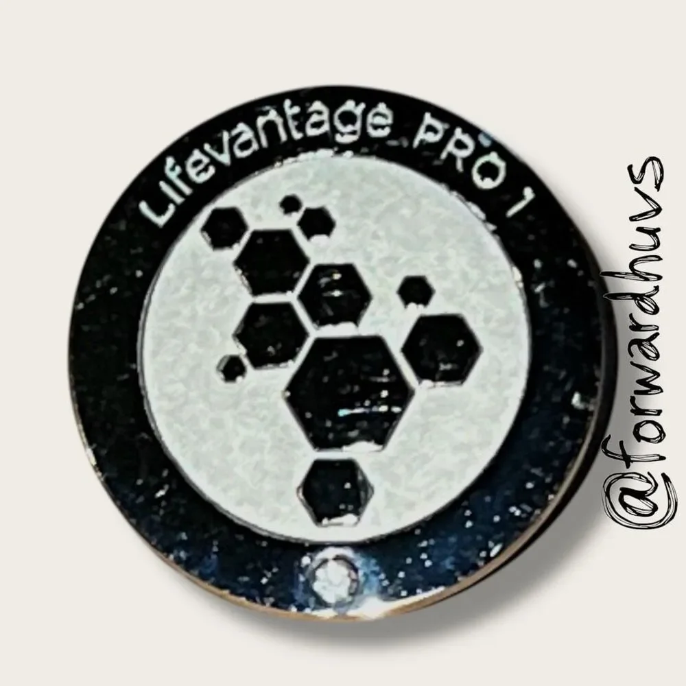 LifeVantage PRO 1 Recognition Pin – Silver Tone – 1”